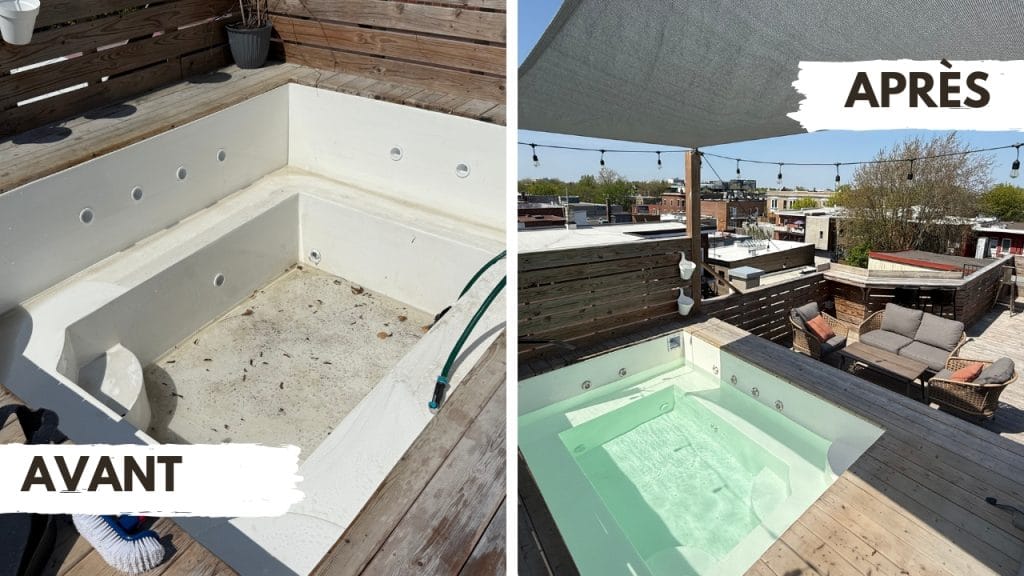 Ouverture de terrasse